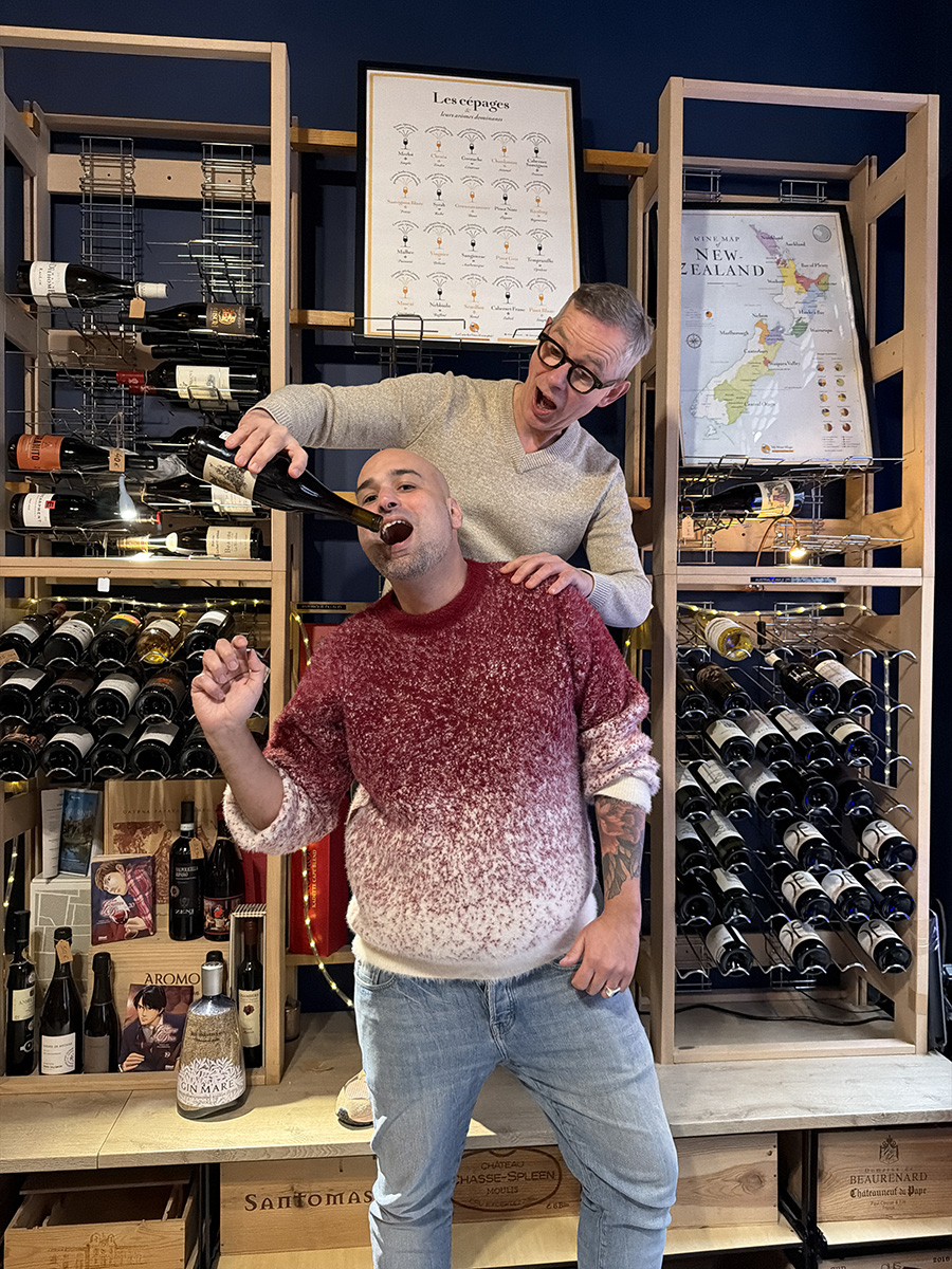 Damien et Frédéric, vos hôtes